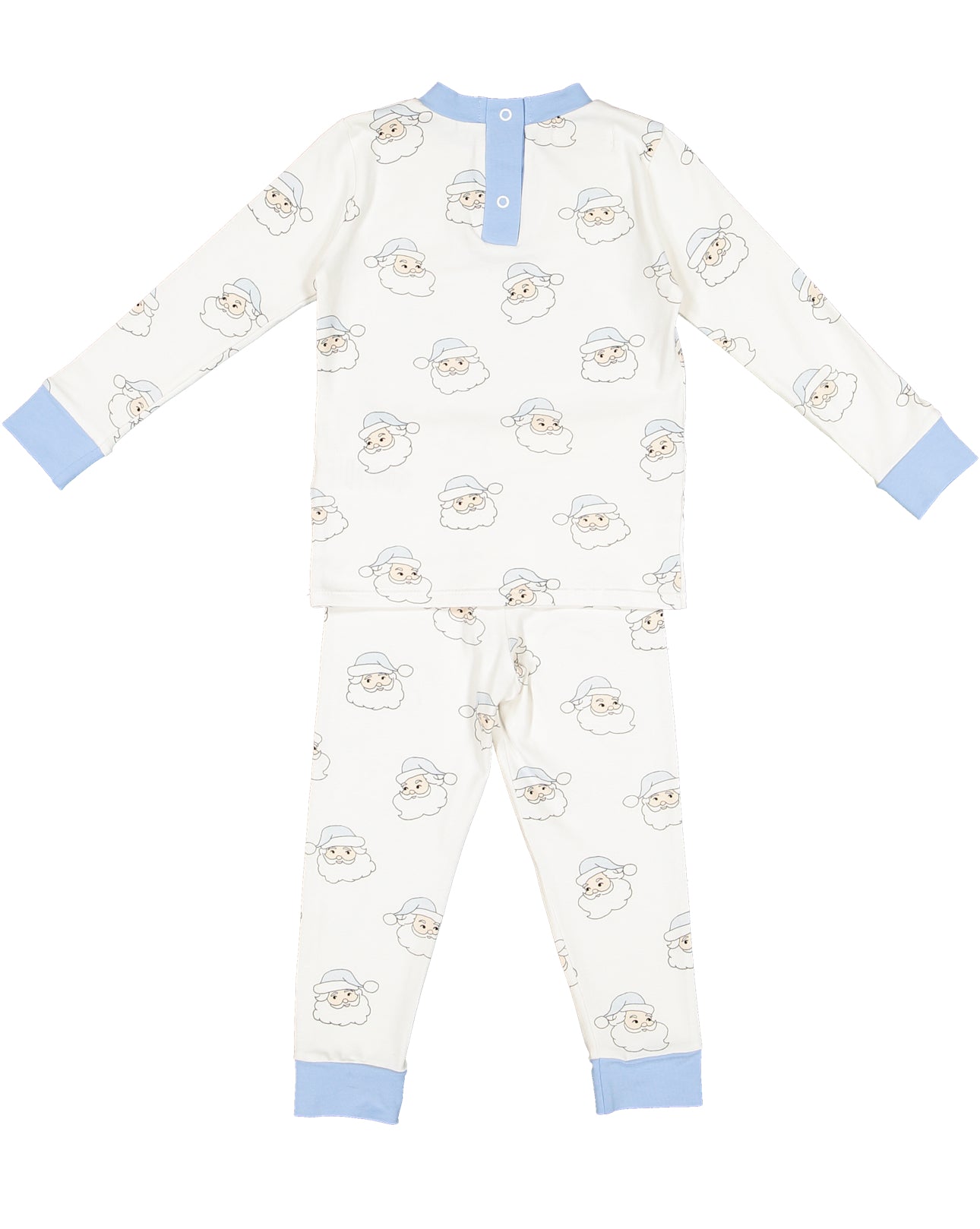 Blue Santa Boy Pajama Set (5T,6T)