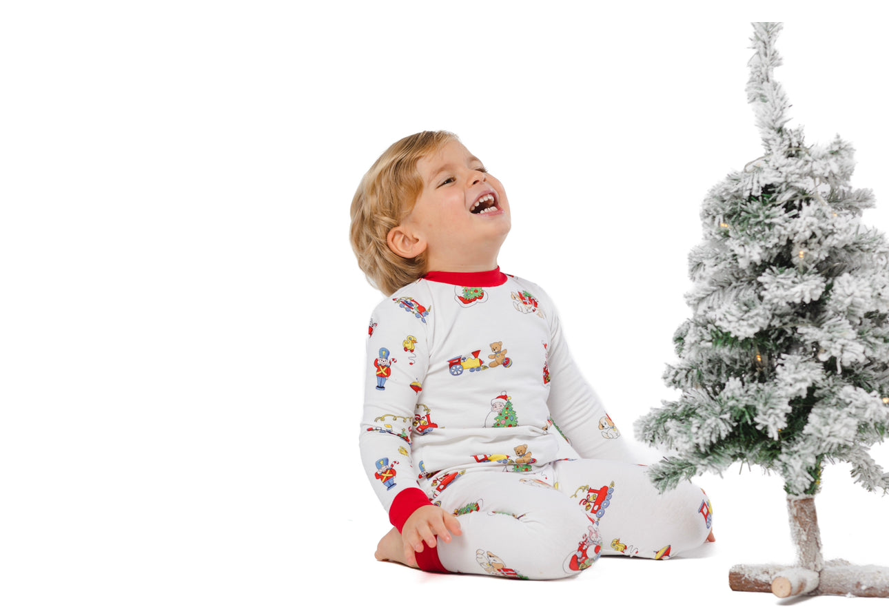 Christmas Toys Boy Pajama Set (3T,5T)