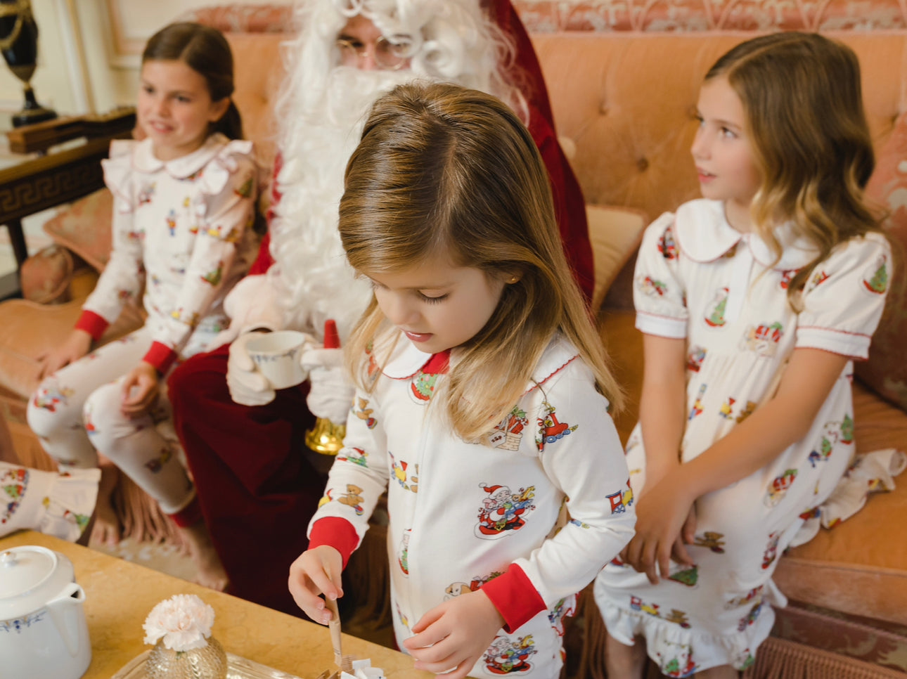 Christmas Toys Baby Girl Pajama (12M,18M,2T)