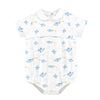 Long Sleeve Collared Bubble - Sky Adventure (0/3M,3/6M)