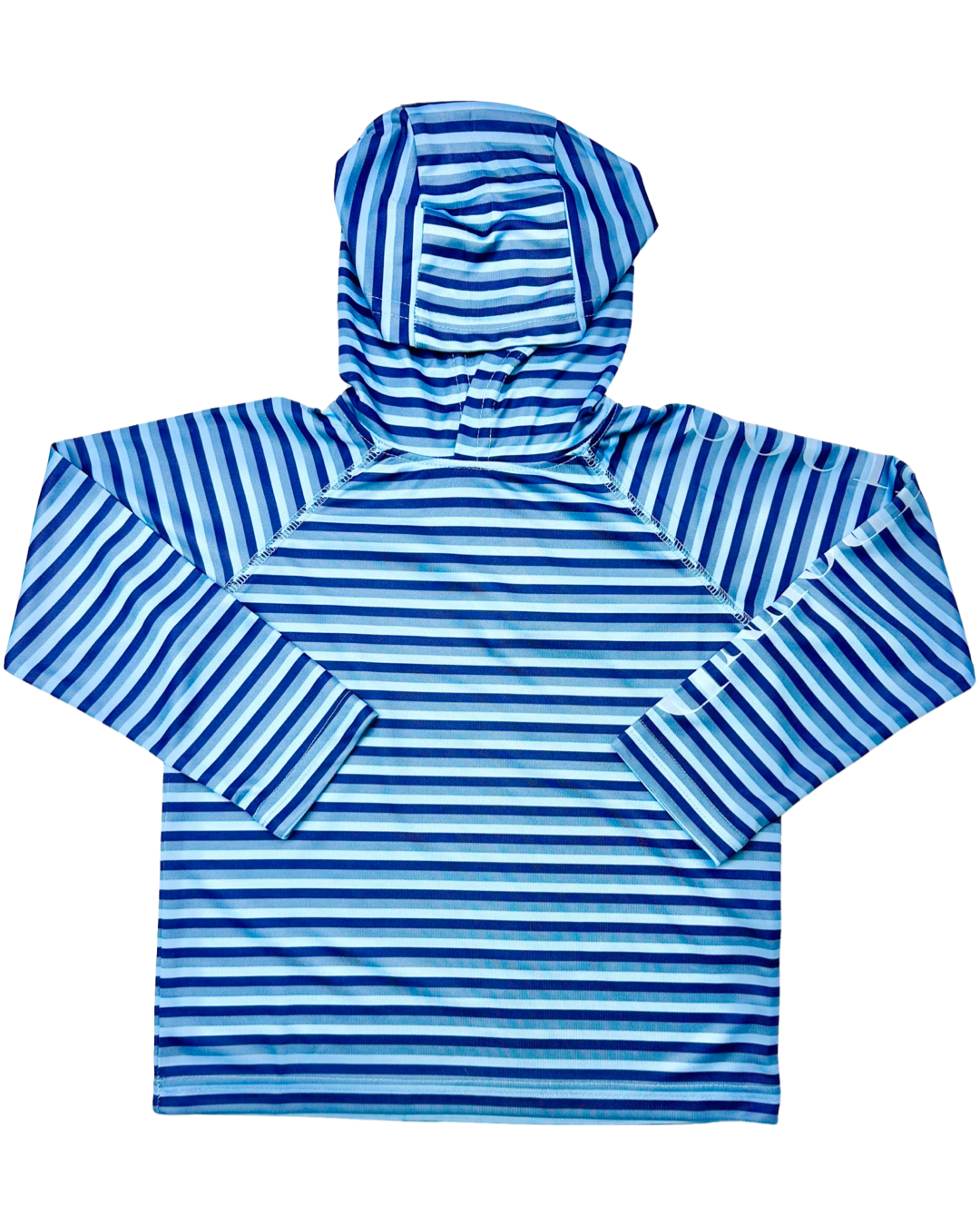 Performance Hoodie - Blue Stripe (2T-7)