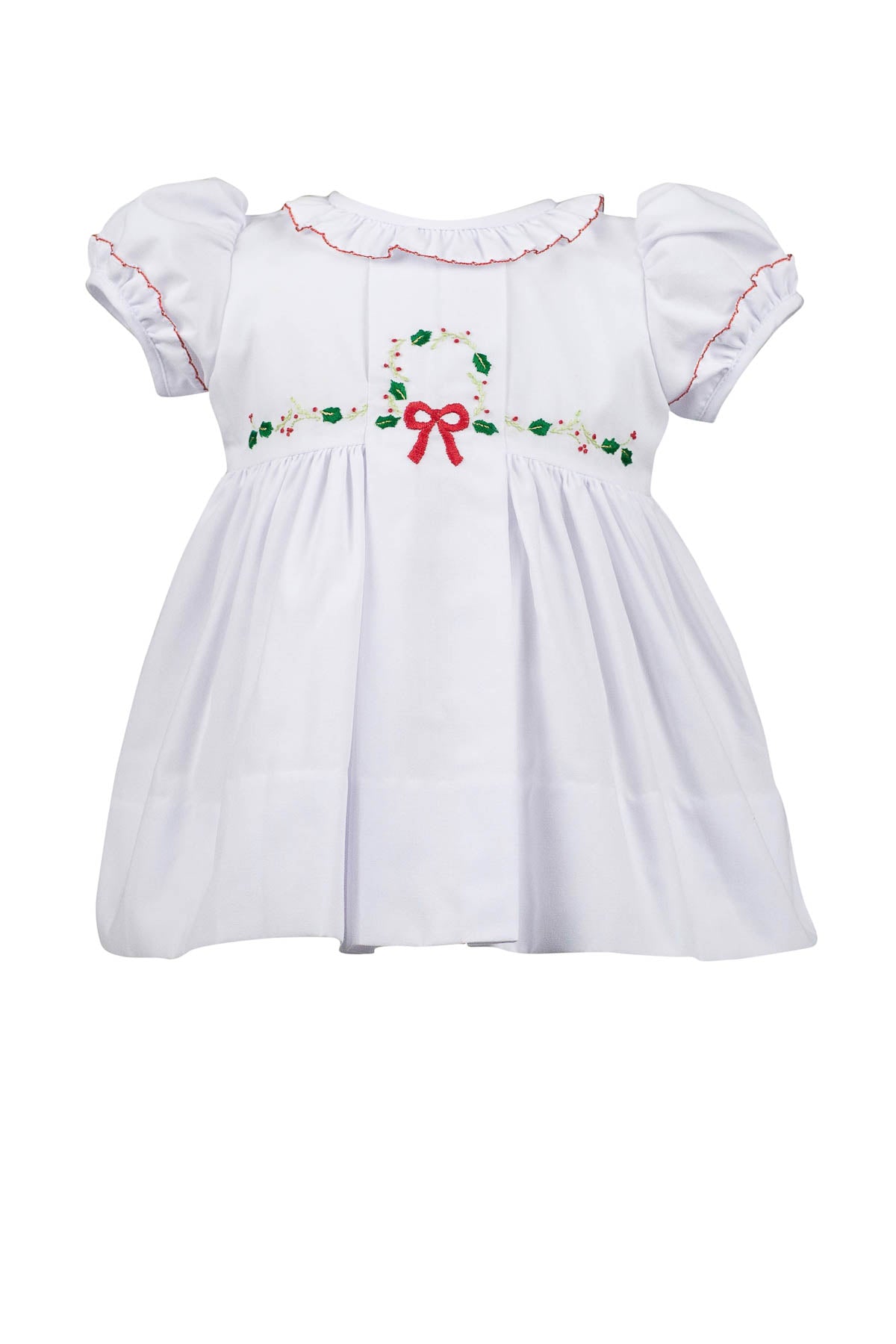 Yuletide White Christmas Dress (2T,3T,4T,5,6)