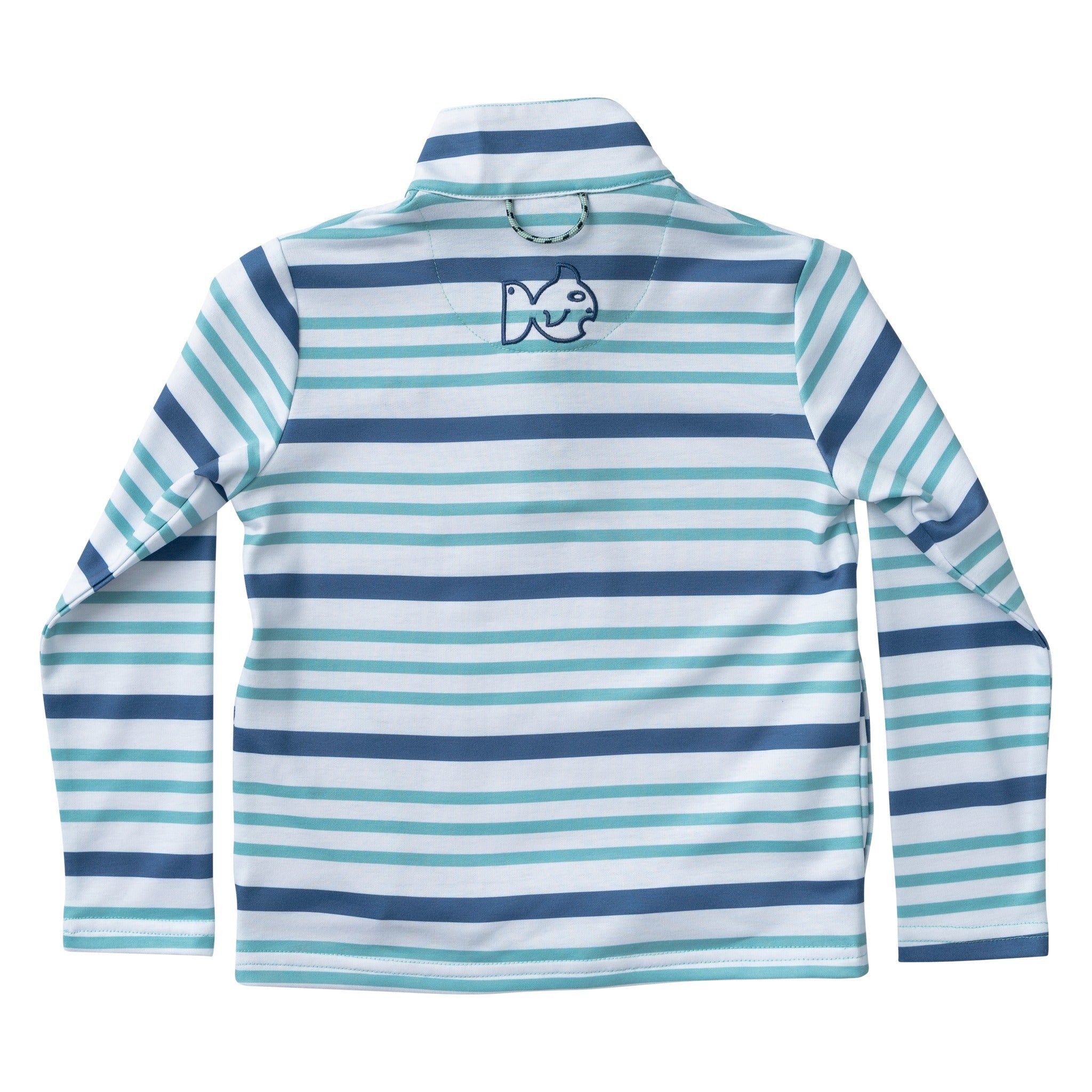 Sporty Snap Pullover - Moonlight Nile Stripe (3T)