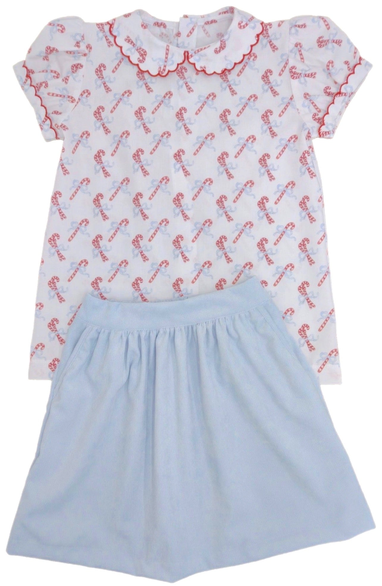 CeCe Skirt Set - Candy Cane *PRE-ORDER* (Sizes 7 & 8)