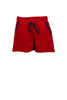 Darby Dogs Red Pima Boy Shorts (2T,3T,4T,5)