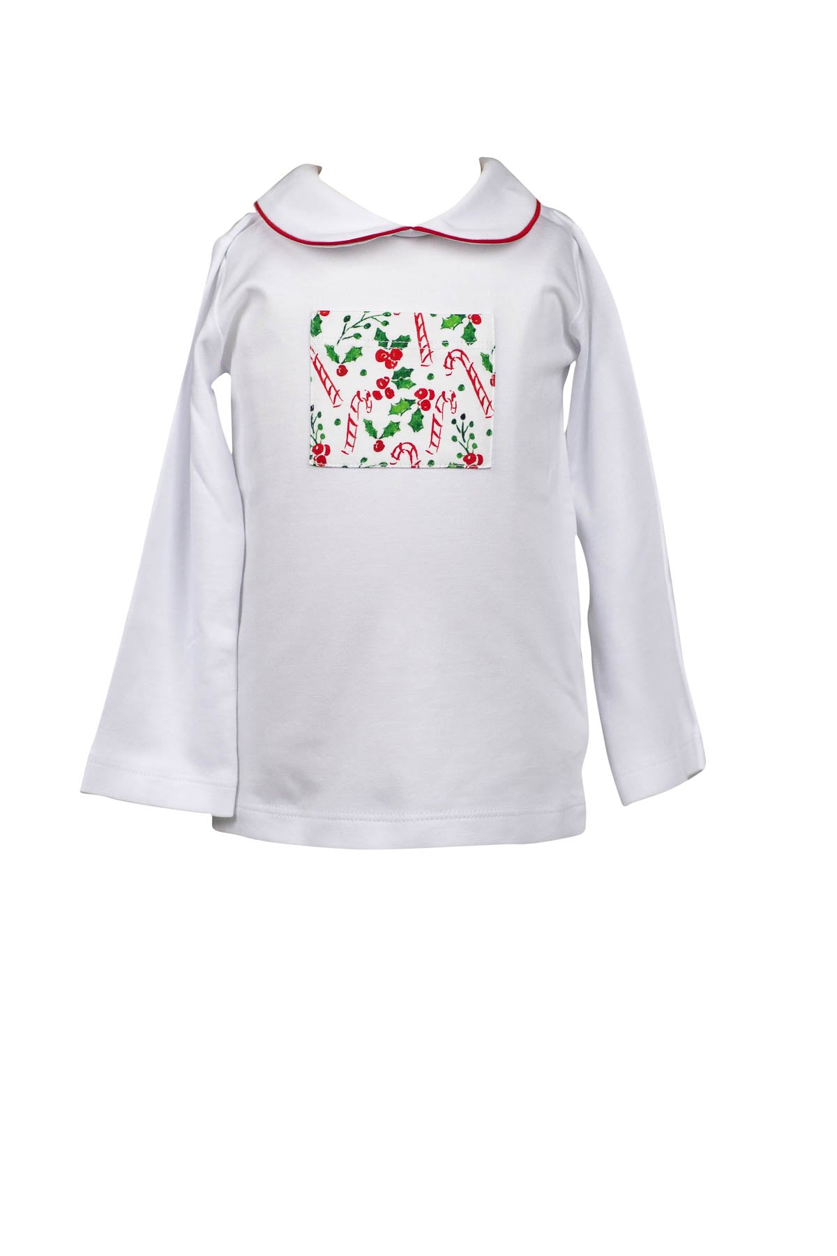 Mistletoe Pima Pocket Shirt (3T,4T)
