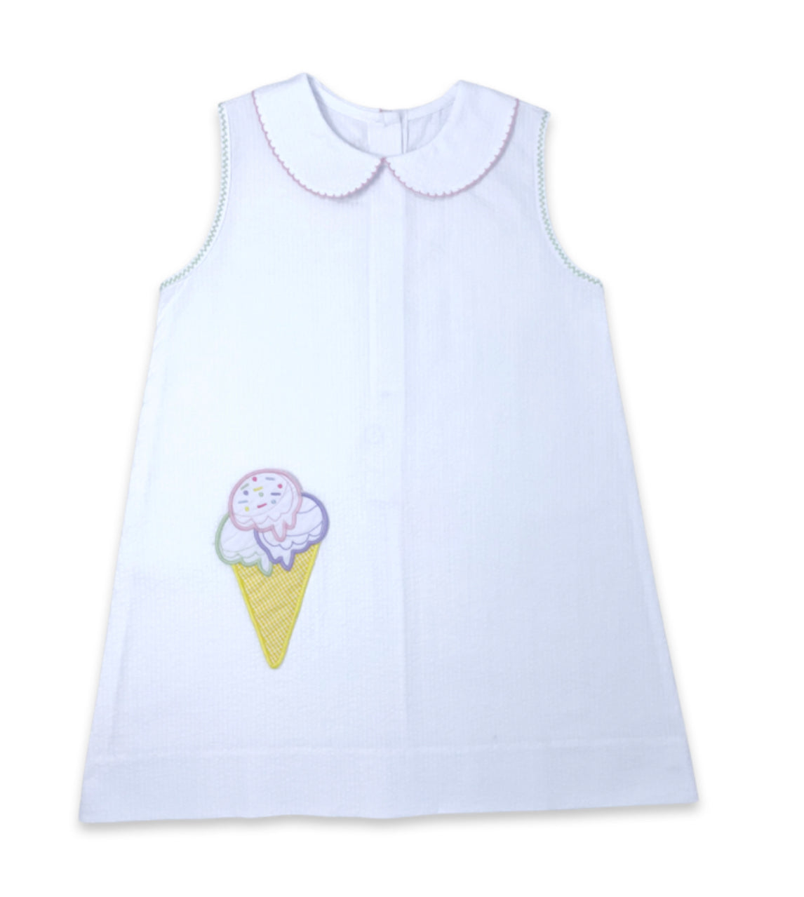 Olivia Dress - Ice Cream (Size 6)