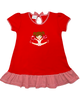 Red/White Cheerleader Pima Dress (12M,24M)