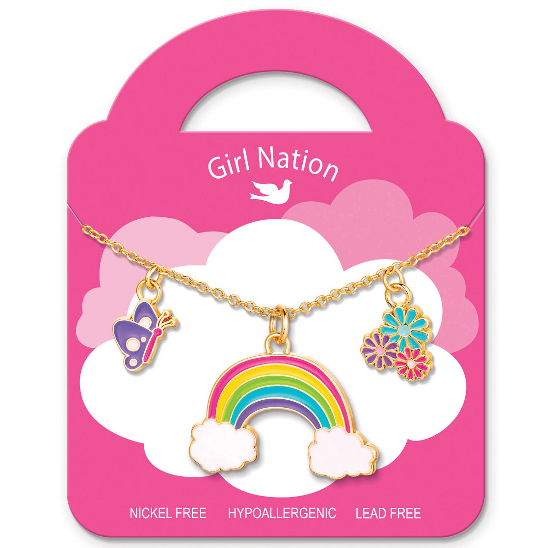 Charming Whimsy Necklace - Cloud Luvs Rainbow