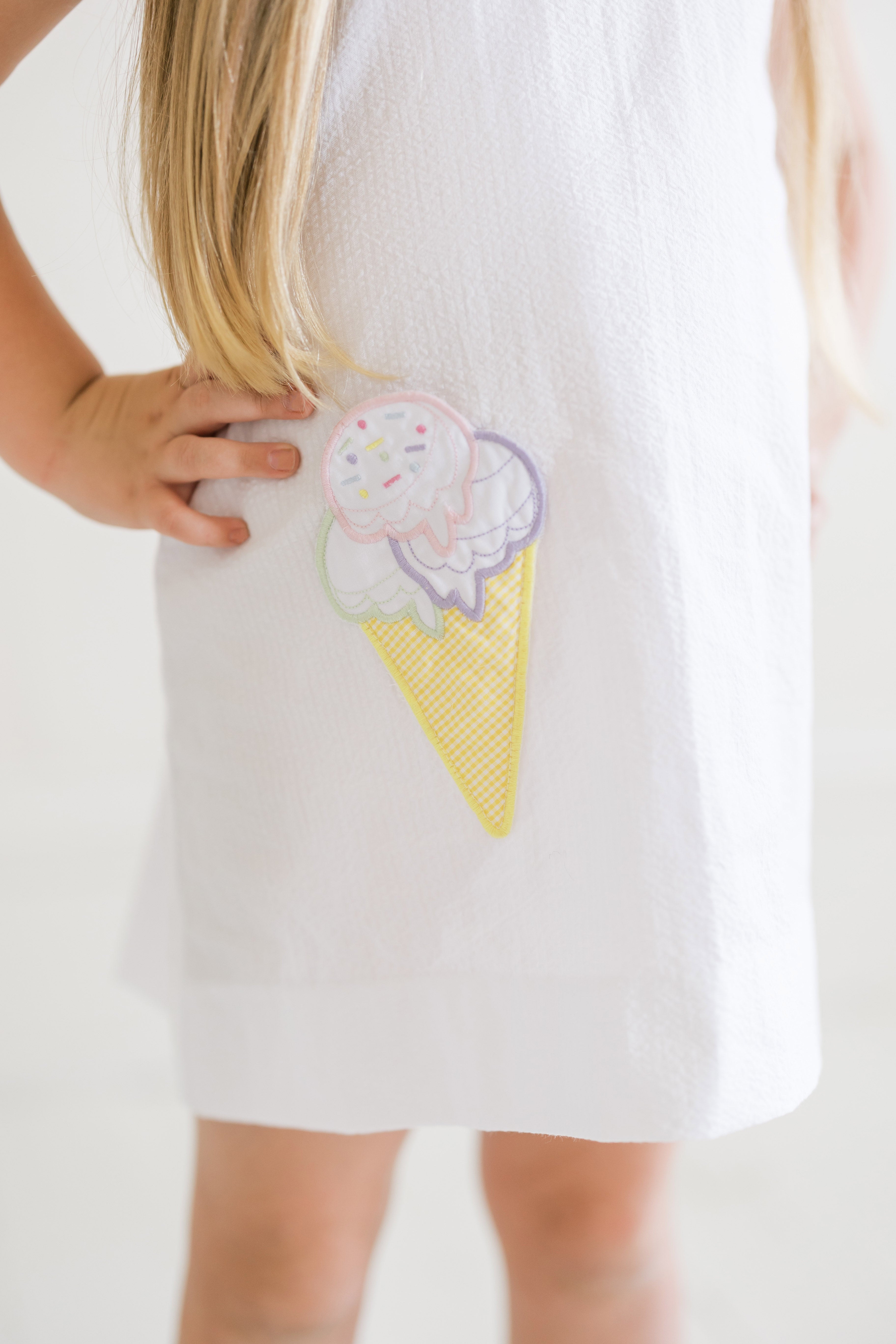 Olivia Dress - Ice Cream (Size 6)