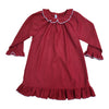 Red With White Trim Gown (18M,2T)