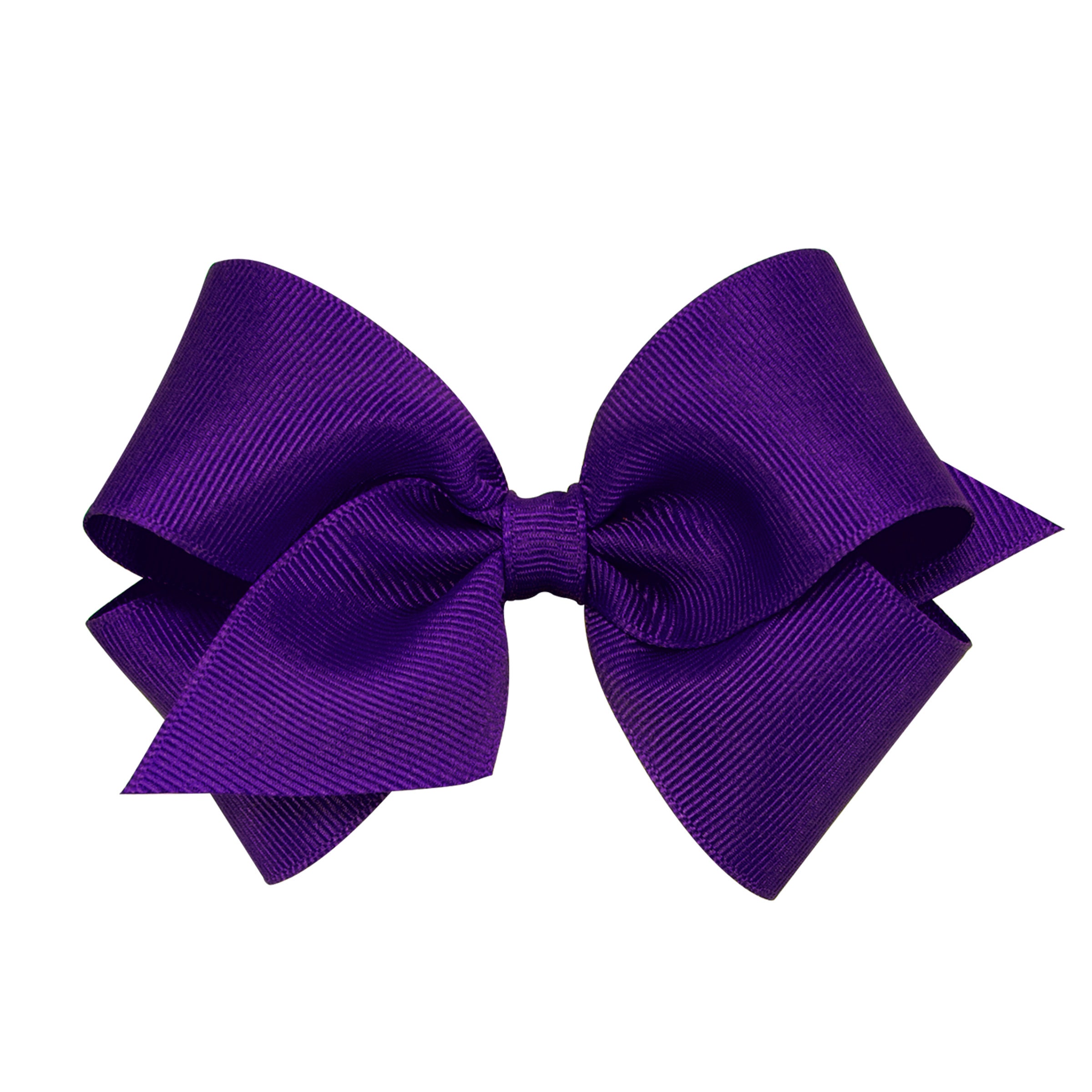 Purple Grosgrain Bow